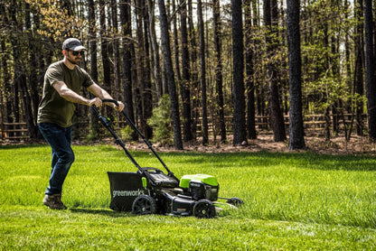 48V/24V 21" Dual-Volt Lawn Mower with Battery and Charger | 48PM21