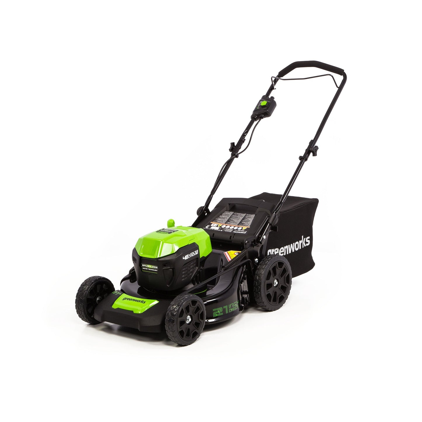 48V/24V 21" Dual-Volt Lawn Mower with Battery and Charger | 48PM21