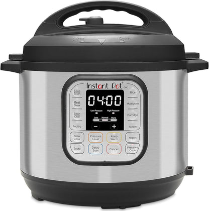 Instant Pot Duo 7-in-1 Multi Cooker 5.7L – Pressure Cooker, Slow Cooker, Rice Cooker, Stainless Steel