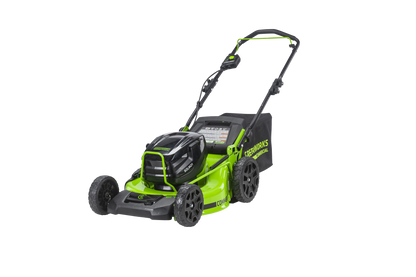 82V 21’’ Brushless Push Mower with 2.5Ah Battery and Dual Port Charger | 82LM21-25DP