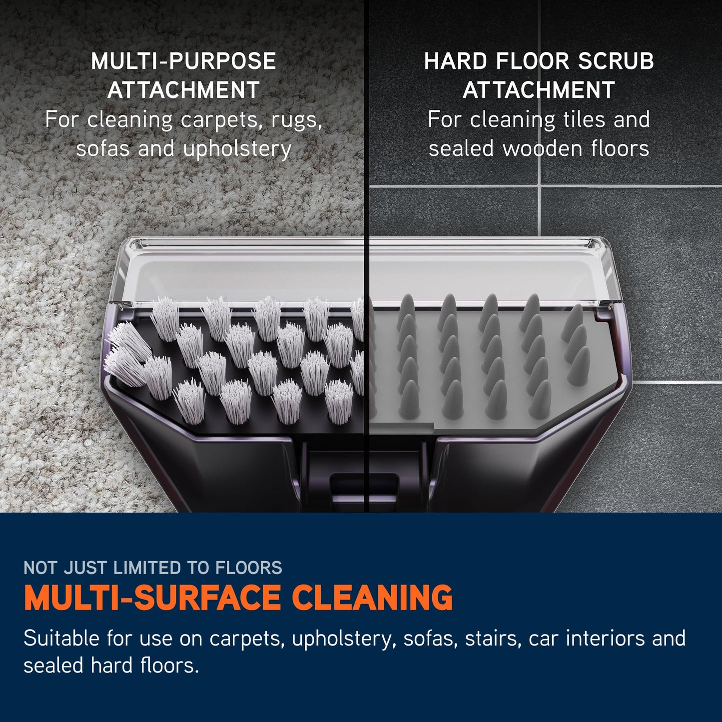VAX SpotWash Duo Spot Cleaner, For Stains, Spills & Pet Messes, Suitable for Car, Sofa, Upholstery, Compact, Handheld Cleaning Machine Includes Pet Tool & Vax 250ml Solution, CDCW-CSXA.