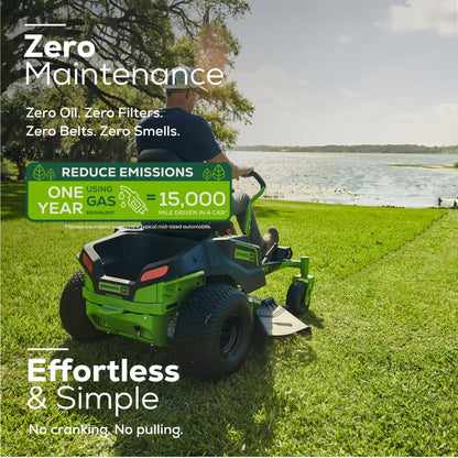 82V 42" CrossoverZ Ride-On Zero Turn Mower | CRZ428